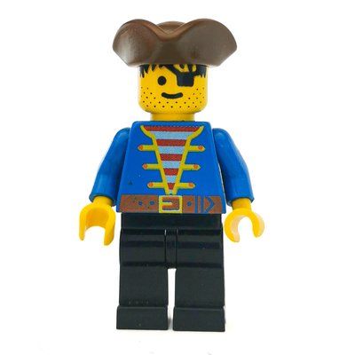Figurine Pirate - Blue Jacket, Black Legs, Brown Tricorne du set 6263