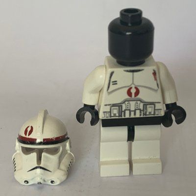 Figurine Clone Trooper, 91st Mobile Reconnaissance Corps, Dark Red Markings du set 7250