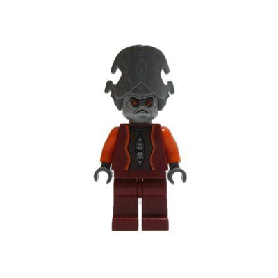 Minifiguur Nute Gunray, Dark Red Robe uit set 8036