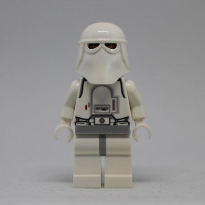 Minifigur Snowtrooper, Light Bluish Gray Hips, Printed Black Head, White Hands aus Set 9509