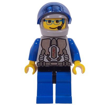 Minifigure Spaceman, Assistant (23318 Visor) from set 7310