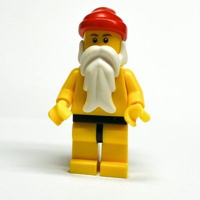 Figurine Santa, Plain Yellow, Black Hips du set 2824