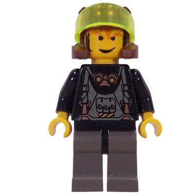 Figurine Axel, Trans-Neon Green Visor du set 4930