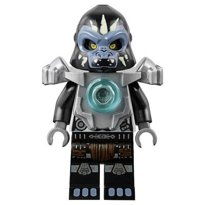 Minifigure Gorzan with Flat Silver Shoulder Armor del set 70130