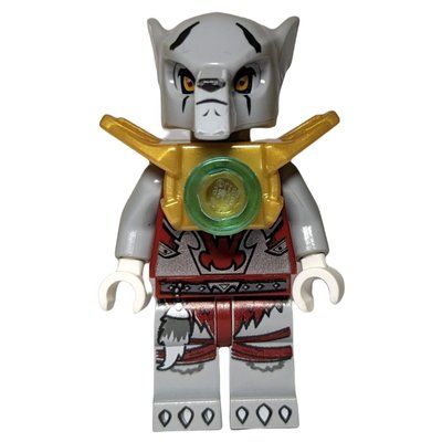 Figurine Worriz with Pearl Gold Shoulder Armor du set 70127