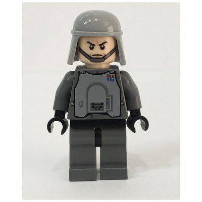 Minifigur Imperial Officer / Captain / Commandant / Commander, Battle Armor, Black Hips aus Set 9509