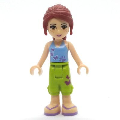 Figurine Mia - Medium Blue Top, Lime Shorts du set 41325