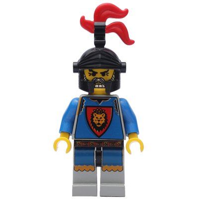Minifigur King Leo (Knights Kingdom I) - Lion Shield, Helmet aus Set 5924