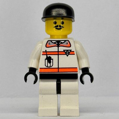 Figurine Res-Q Man, Black Cap, Moustache du set 6431