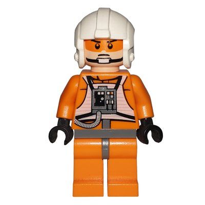 Figurine Zev Senesca with Plain Helmet du set 7958