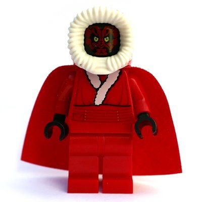 Minifigur Darth Maul in Santa Outfit aus Set 9509