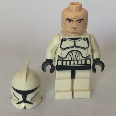 Figurine Clone Trooper, Phase I Armor, Brown Eyes du set 30006