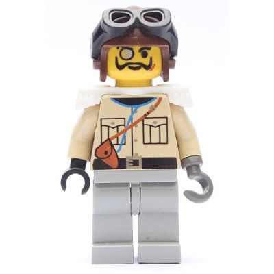 Minifigure Baron Von Barron (Pilot) del set 5928