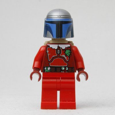 Figurine Jango Fett, Santa Outfit du set 75023