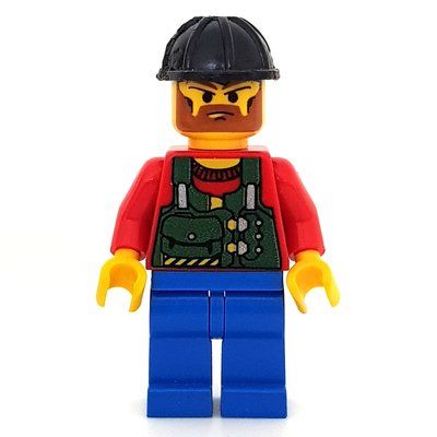 Figurine Bandit, Black Hard Hat du set 4930