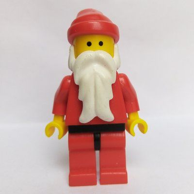 Figurine Santa, Plain Red with Black Hips du set 1298
