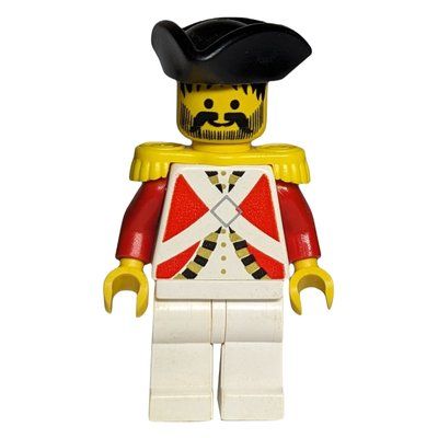 Minifigure Officer (Imperial Guard) - Yellow Epaulettes del set 6279