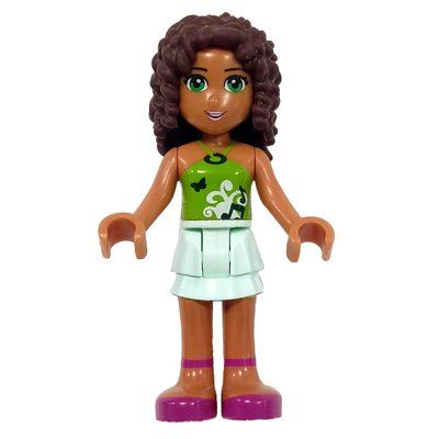 Figurine Andrea - Lime Top, Light Aqua Skirt du set 3938