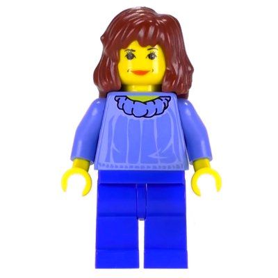 Figurine Hermione Granger, Yellow Skin, Medium Blue Sweater du set 4723