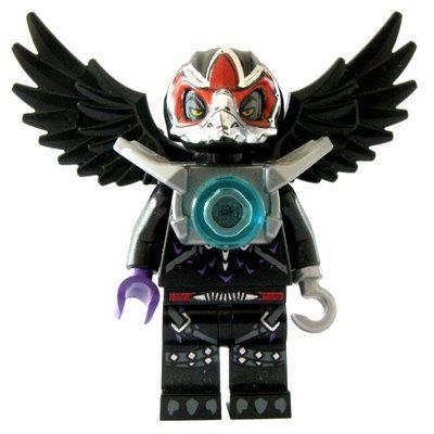 Minifigure Razar with Flat Silver Shoulder Armor from set 70003