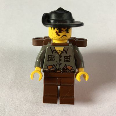 Minifigure Max Villano with Backpack del set 5956