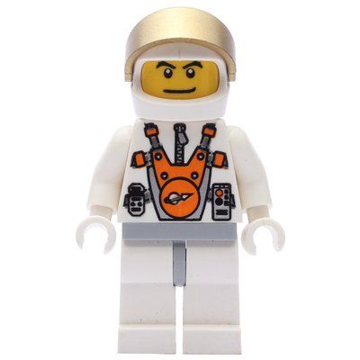 Figurine Mars Astronaut, Smirk / Scared du set 7645