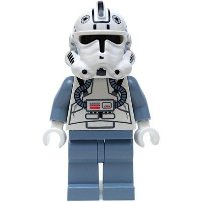 Figurine Clone Pilot, Plain Black Head du set 7259
