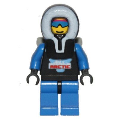Figurine Arctic Crew, Black, Hood du set 6586