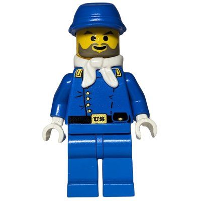 Figurine Soldier - Western, Lieutenant, Cap du set 6716