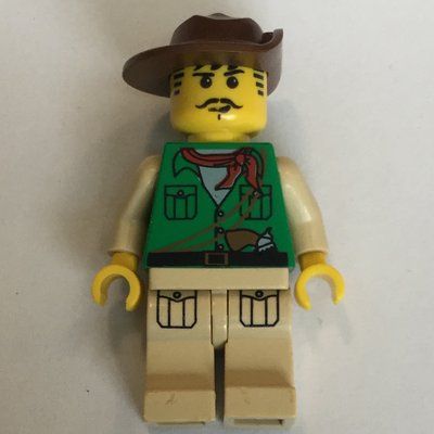 Figurine Johnny Thunder, Printed Legs (Expedition) du set 7418