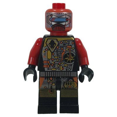 Minifiguur UFO Droid, Red uit set 6979