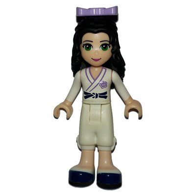 Figurine Emma - White Robe, White Trousers, Karate du set 41002