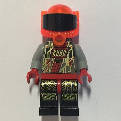 Minifigure RoboForce, Red from set 2153