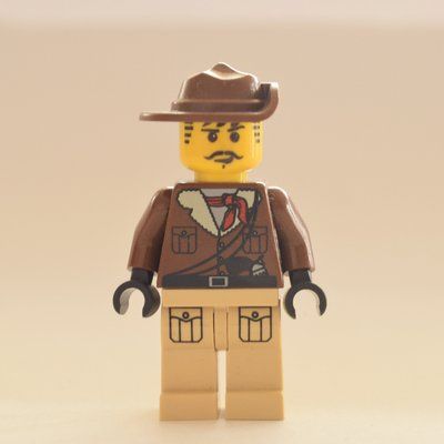 Figurine Johnny Thunder with Tan Pants with Pockets du set 7417