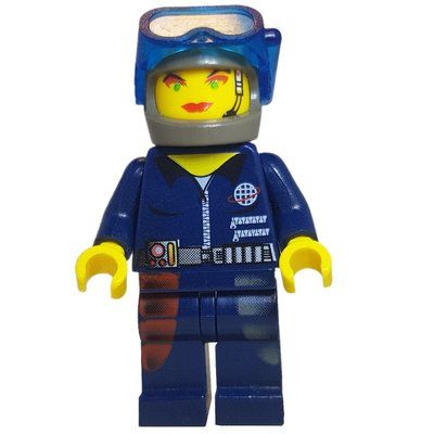 Minifigura Cam with Trans-Dark Blue Diving Mask del set 4792