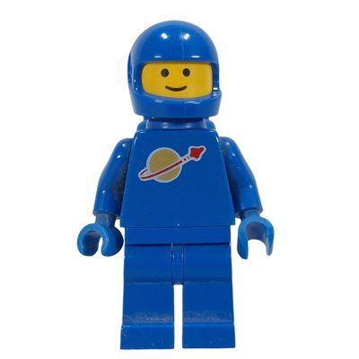 Figurine Classic Spaceman, Blue with Airtanks, Brown Eyebrows (2446 Helmet) du set 850423