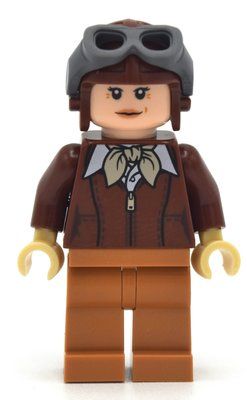 Figurine Amelia Earhart du set 40450