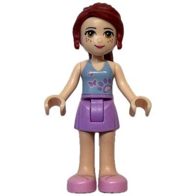 Figurine Mia - Medium Blue Top, Medium Lavender Skirt du set 3942