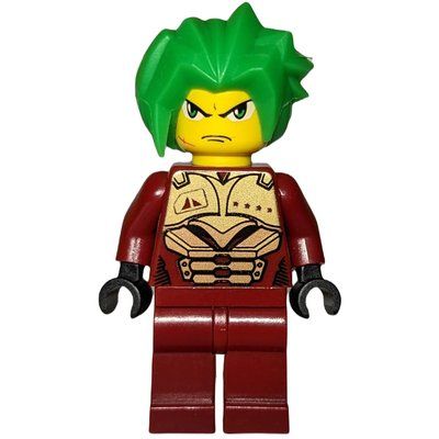 Minifigura Takeshi with Gold Armor del set 8102