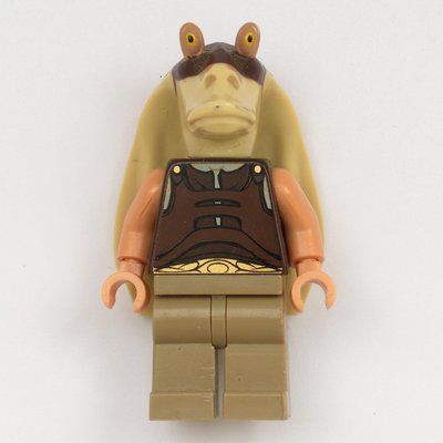 Figurine Gungan Warrior, Dark Tan Legs, Nougat Hands du set 7929