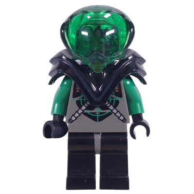Minifigure Danny Longlegs / Corporal Steel with Black Shoulder Armor from set 6837