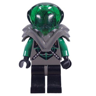 Minifigure Danny Longlegs / Corporal Steel with Dark Gray Shoulder Armor del set 2964