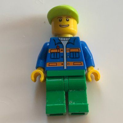 Figurine Blue Torso, Green Legs, Lime Cap du set 5898