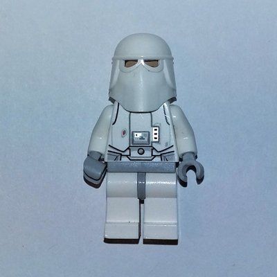 Figurine Snowtrooper, Light Bluish Gray Hips, Printed Black Head, Light Bluish Gray Hands du set 75056