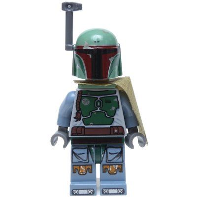 Figurine Boba Fett, Helmet, Jetpack Neckwear, Olive Green Pauldron, Dark Green Hips du set 5004605
