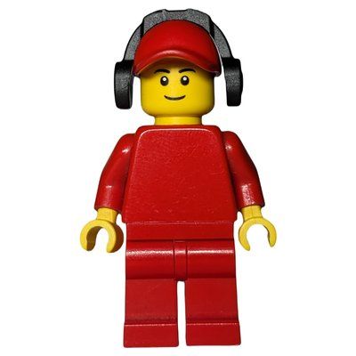 Figurine Red Torso, Red Legs, Red Cap, Headphones du set 40194