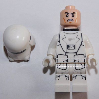 Minifigura Snowtrooper, First Order, Neck Bracket del set 75126