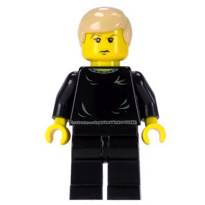 Figurine Draco Malfoy, Yellow Skin, Black Sweater du set 4719