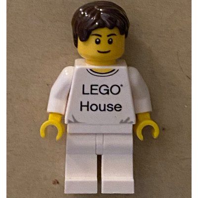Minifiguur LEGO House - White uit set 4000010