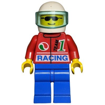 Figurine Racer - Octan, Red Torso, Blue Legs, White Helmet du set 2998